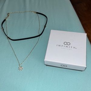 Infinity & Co. Star Choker Necklance